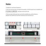 HXSJ P9 104 Keys PBT Color Mechanical Keyboard Keycaps - Image 6