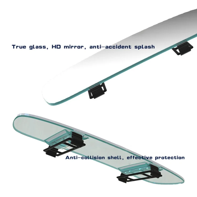 EDA001777001A_2.webp Car Rearview Retrofit Frameless Clear Large Mirror - Image 3