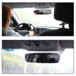 Car Rearview Retrofit Frameless Clear Large Mirror - Image 5