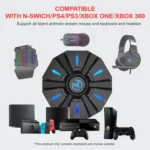 HXSJ P9 Portable Keyboard Mouse Converter for PS4 / Xbox One / PS3 / Xbox 360 / N-Switch - Image 5