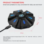 HXSJ P9 Portable Keyboard Mouse Converter for PS4 / Xbox One / PS3 / Xbox 360 / N-Switch - Image 7