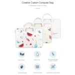 ST01KT Lightweight PU Printed Laptop Bag - Image 2