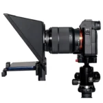 FEELWORLD TP2 Portable Teleprompter with Bluetooth Remote Control Lens Adapter Ring For SLR Camera - Image 2