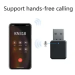 KN318 USB Bluetooth 5.1 Adapter Audio Receiver - Image 6
