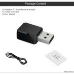 KN318 USB Bluetooth 5.1 Adapter Audio Receiver - Image 8