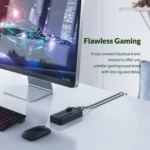 ORICO CT2U3-7AB-WH 7 In 1 Plastic Stripes Multi-Port USB HUB with Individual Switches, - Image 4