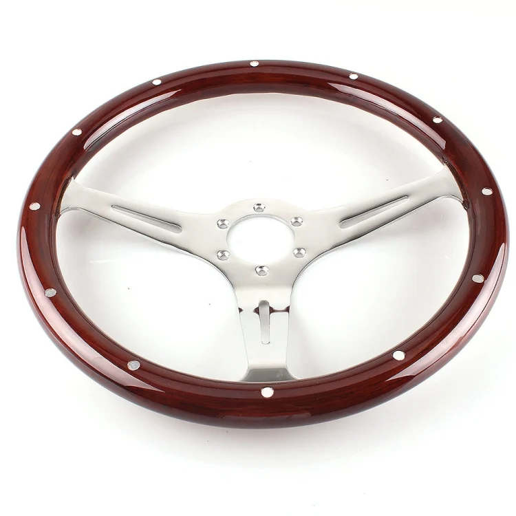 Car Modification 380mm Racing Sports Universal Perforated Steering Wheel