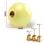 Universal Car Round Luminous Shift Knob with Adapters - Image 2