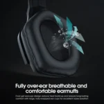 ONIKUMA B60 Bluetooth 5.0 Adjustable Strong Bass Gaming Wireless Bluetooth Headset with Microphone - Image 4