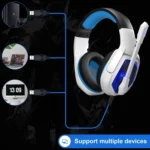 SADES MH901 7.1 Channel USB Adjustable Gaming Headset with Microphone - Image 6
