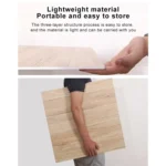 60 x 60cm Double Sides Retro PVC Photography Backdrops Board - Image 4