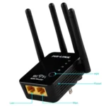 Wireless Smart WiFi Router Repeater with 4 WiFi Antennas - Image 4