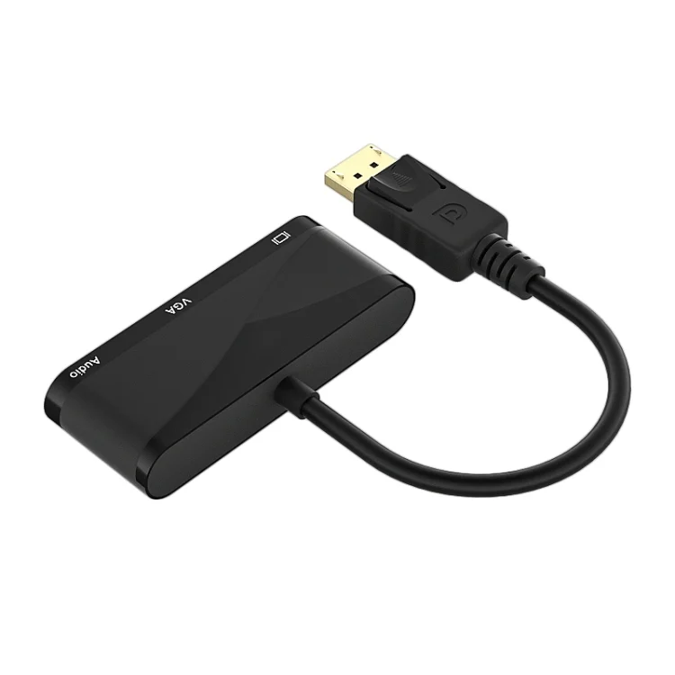 EDA002374001A_2.webp D45 3 in 1 HDMI to HDMI + VGA + 3.5 Audio Converter Cable - Image 3