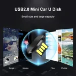 Car USB Interface Mini Metal U Disk - Image 5