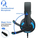 SADES MH603 3.5mm Port Adjustable Gaming Headset with Microphone - Image 3