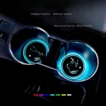 Car Constellation Series AcrylicColorful USB Charger Water Cup Groove LED Atmosphere Light - Image 11