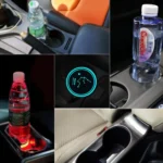 Car Constellation Series AcrylicColorful USB Charger Water Cup Groove LED Atmosphere Light - Image 13
