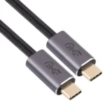 20Gbps USB 3.2 USB-C / Type-C Male to USB-C / Type-C Male Braided Data Cable - Image 2