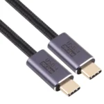 20Gbps USB 4 USB-C / Type-C Male to USB-C / Type-C Male Braided Data Cable - Image 2