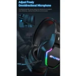awei GM-1 USB + 3.5mm Ambient Light Gaming Headset with Microphone - Image 6