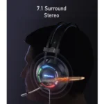 awei GM-2 USB + 3.5mm Ambient Light Gaming Wired Headset with Microphone - Image 3