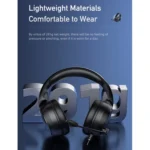 awei GM-3 USB + 3.5mm Ambient Light Gaming Wired Headset with Microphone - Image 2