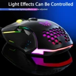 ONIKUMA CW902 RGB Lighting Wired Mouse - Image 4
