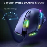 ONIKUMA CW905 RGB Lighting Wired Mouse - Image 4