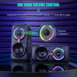 ONIKUMA L6 RGB Lighting Computer Audio with Bluetooth Function - Image 6