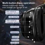 ONIKUMA B90 RGB Lighting Wireless Bluetooth Headphone - Image 3