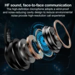 ONIKUMA B90 RGB Lighting Wireless Bluetooth Headphone - Image 5