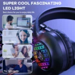 ONIKUMA X7 Pro USB + 3.5mm RGB Lighting Gaming Wired Headset - Image 3