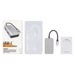 NK-3049 6 in 1 USB-C / Type-C to TF / SD Card Slot + 4 USB Female Adapter - Image 5