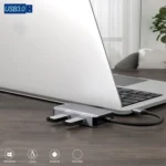 NK-3049H 6 in 1 USB-C / Type-C to TF / SD Card Slot + USB 3.0 + 3 USB 2.0 Female Adapter - Image 5