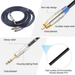 6.35mm Male to Dual RCA Male Audio Cable - Image 6