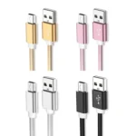 5 PCS Mini USB to USB A Woven Data / Charge Cable for MP3, Camera, Car DVR - Image 2
