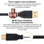 Mini 5 Pin to USB 2.0 Camera Extension Data Cable - Image 4