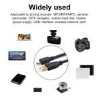 Mini 5 Pin to USB 2.0 Camera Extension Data Cable - Image 7