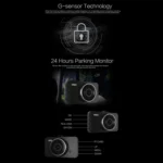 Anytek A78 3 inch Car 1080P HD 170 Degrees Night Vision Driving Recorder - Image 4