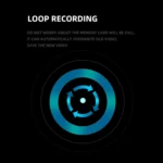 Anytek A5+ 4.5 inch FHD 1920x1080P Car Front & Rearview Mirror DVR Camera - Image 4