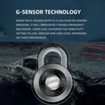 Anytek A5+ 4.5 inch FHD 1920x1080P Car Front & Rearview Mirror DVR Camera - Image 5