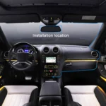 Anytek A5+ 4.5 inch FHD 1920x1080P Car Front & Rearview Mirror DVR Camera - Image 8