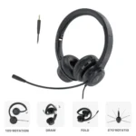 Anivia A7 3.5mm Traffic Wired Headset with Mic - Image 2