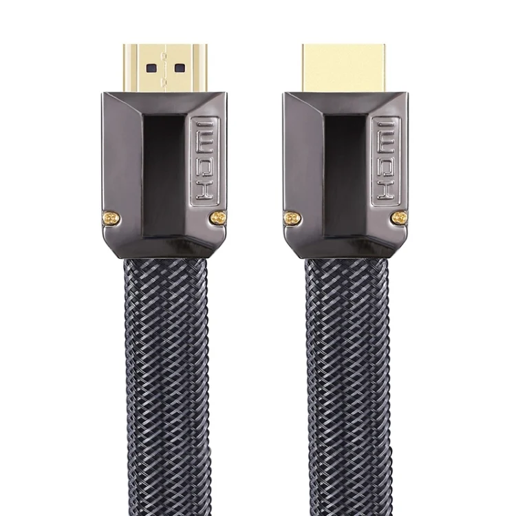 EDA00312601A.webp 3m 2.0 Version  HD Cable 19 + 1 Standard Oxygen-Free Copper Metal Sshell 4K TV Flat Cable - Image 1