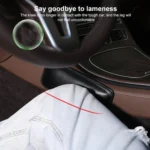 2 PCS Car Non-slip Soft Floor Protector Carpet Floor Mat Knee Bolster - Image 6