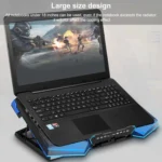5 Fan 2 USB Lifting Folding Laptop Cooling Stand - Image 3