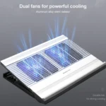 T10 Aluminum Alloy Multi Gear Adjustable Laptop Radiator - Image 2