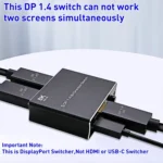 P80 8K Ultra HD DP1.4 Bi-direction Switch - Image 5