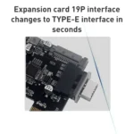 10 PCS 73S Mainboard USB 3.0 19P/20P to Type-E90 Degree Adapter - Image 3
