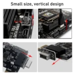 10 PCS 73S Mainboard USB 3.0 19P/20P to Type-E90 Degree Adapter - Image 5